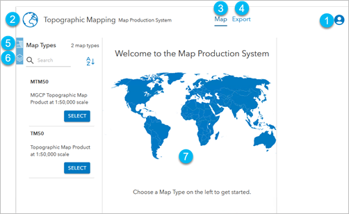 MPS app landing page MPS app landing page